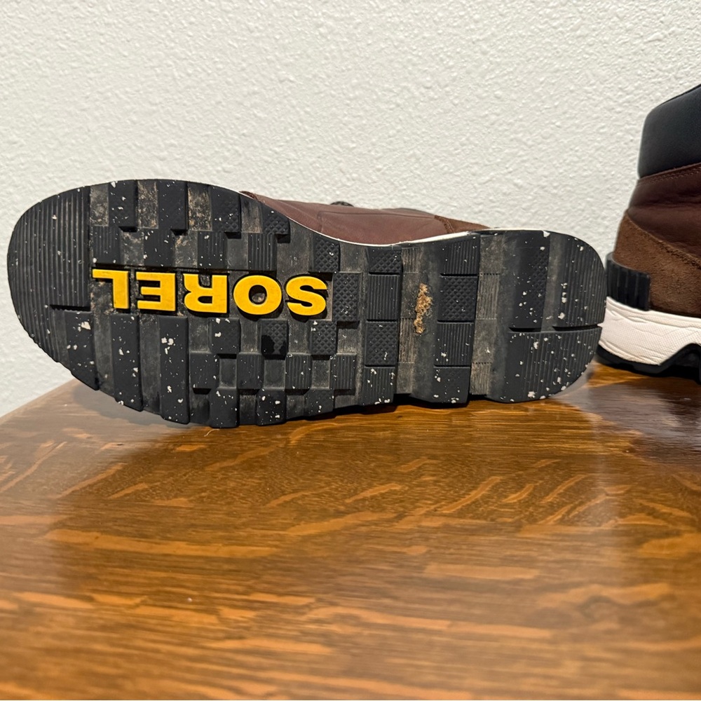 Sorel Men's Brown and Black Boots - Picture 9 of 10